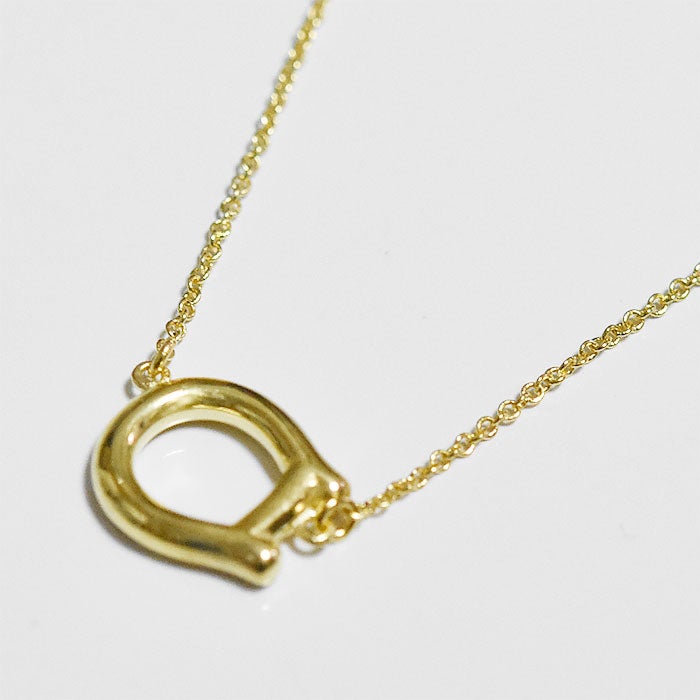 ≪chibi jewels≫ ホースシュー シャックル ネックレス ゴールド