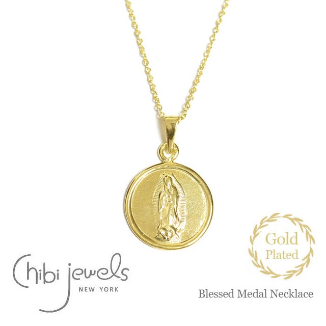 ≪chibi jewels≫ハチ ゴールド コイン ネックレス(Gold Plated) chibi jewels】コインネックレス｜qualite / カリテ